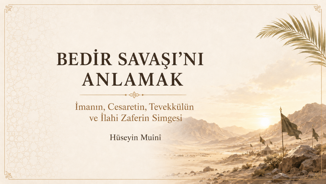 Bedir Savaşını Anlamak