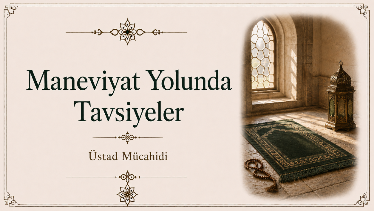 Maneviyat Yolunda Tavsiyeler