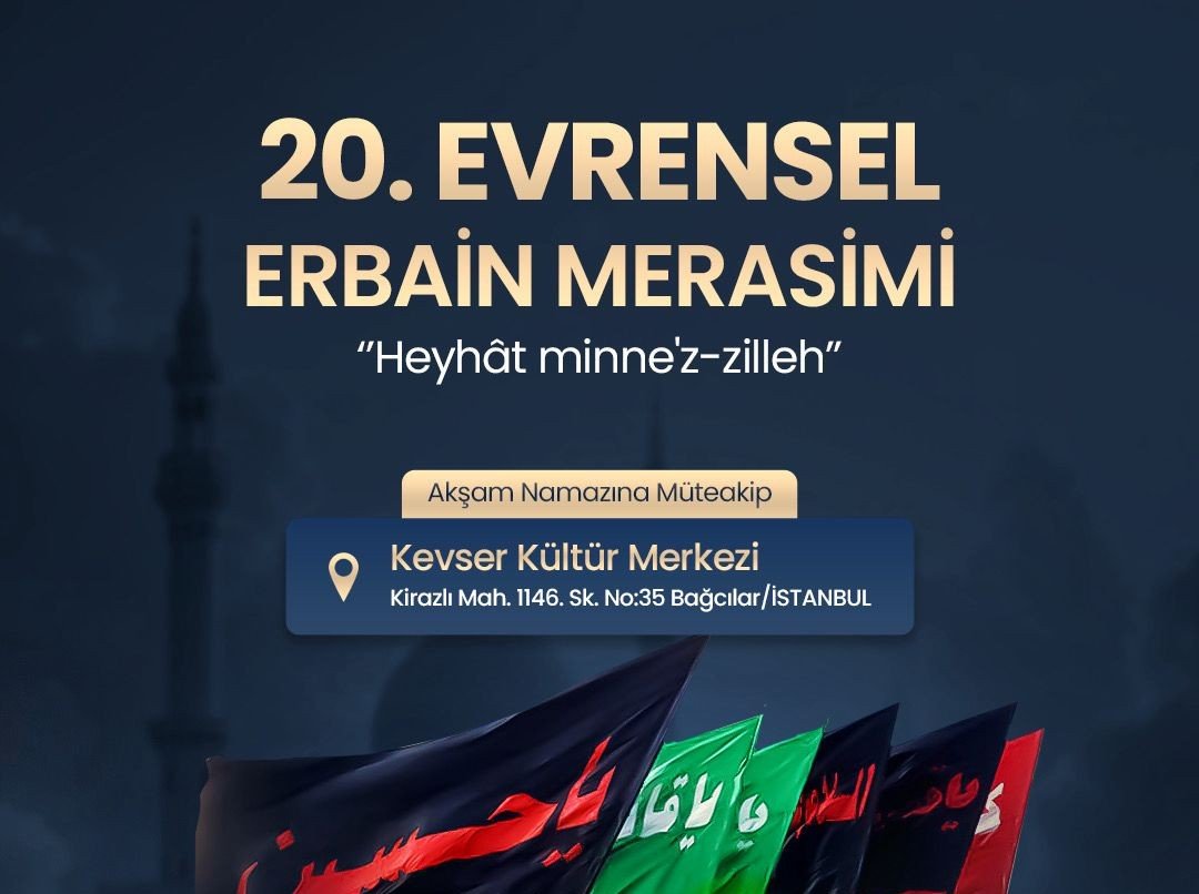 20. Evrensel Erbain Merasimi Düzenlendi