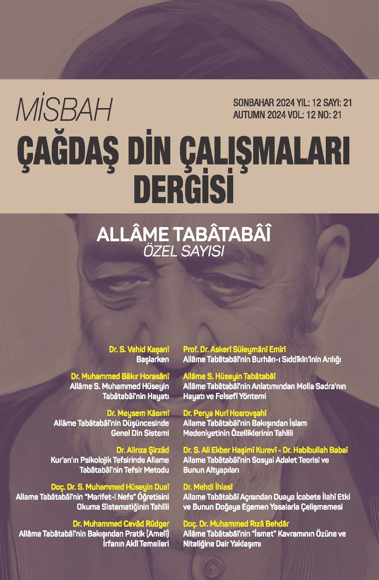 Misbah Dergisi | Sayı 21